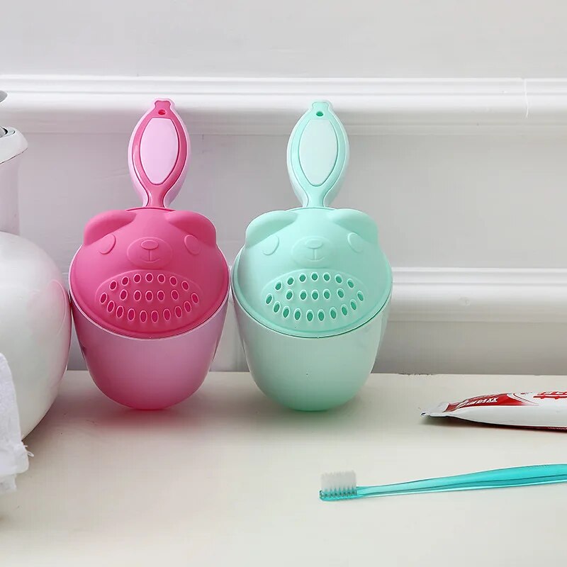 Hair Care For Baby - Baby Bath Caps Toddler Shampoo Cup