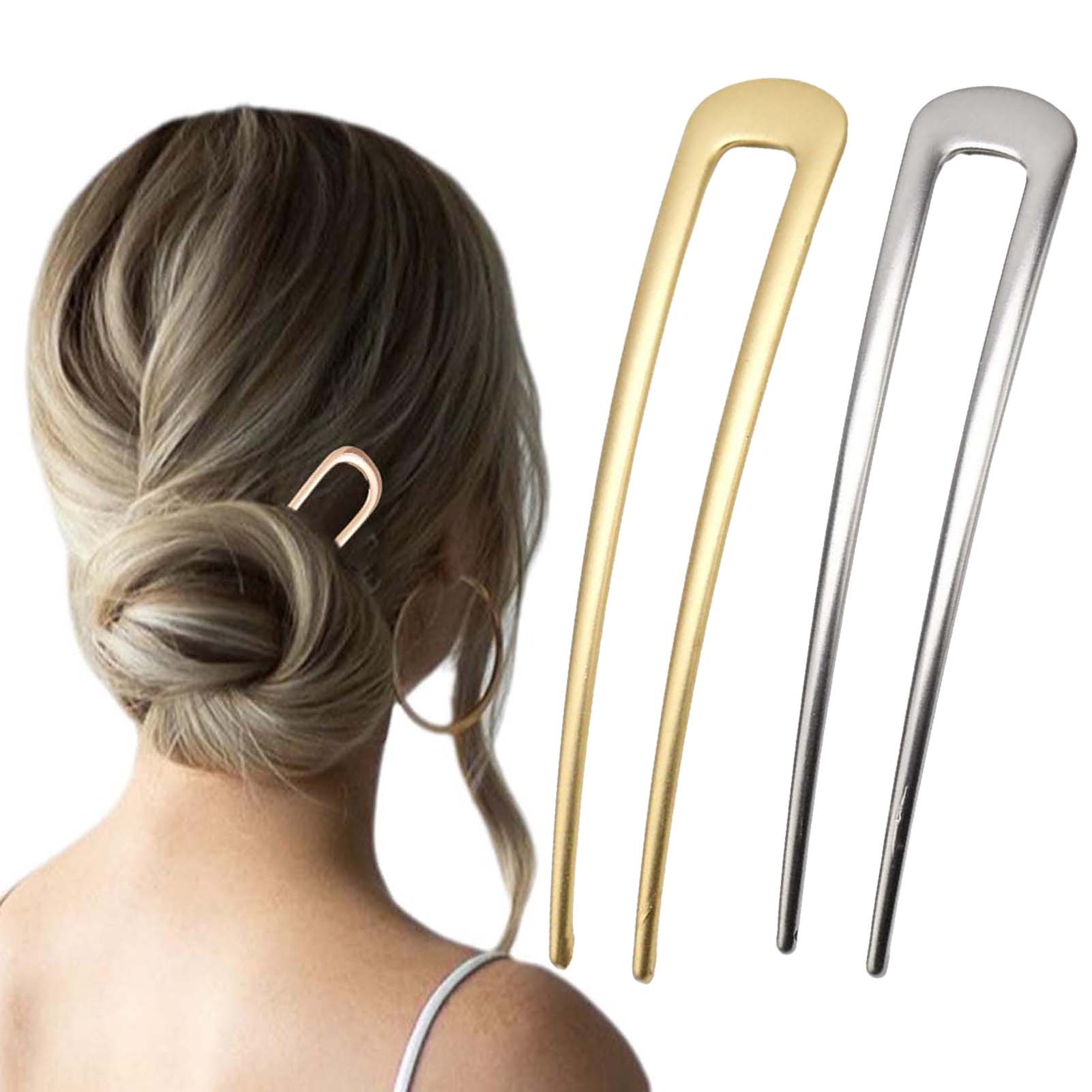 French U Shaped Hair Pins Vint - Hair Care Tools ulasan dan harga