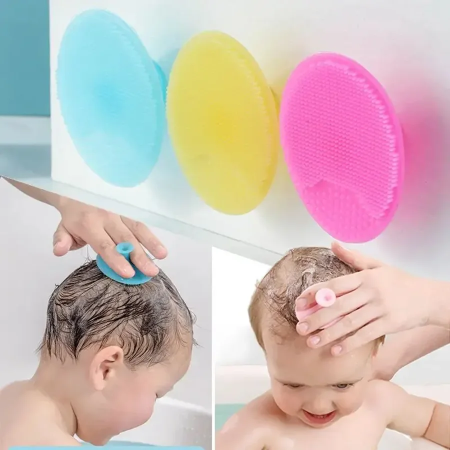 Silicone Shampoo Brush for Bab - Hair Care For Baby ulasan dan harga
