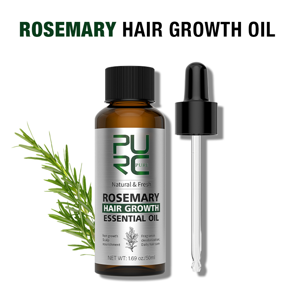 PURC Rosemary Oil for Hair Gro - Hair Care Fragrance Essential Oil ulasan dan harga