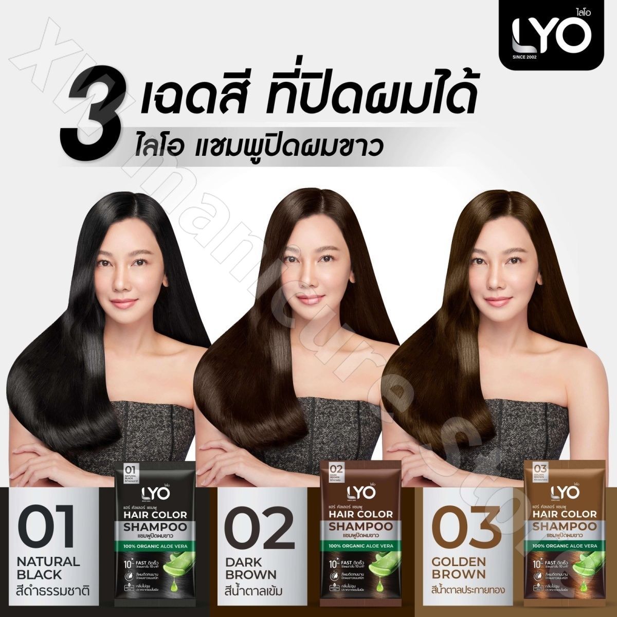 Thailand LYO Natural Plant Was - Hair Care Thailand ulasan dan harga