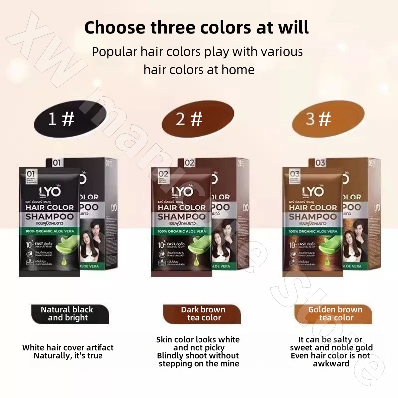 Thailand LYO Natural Plant Was - Hair Care Thailand ulasan dan harga