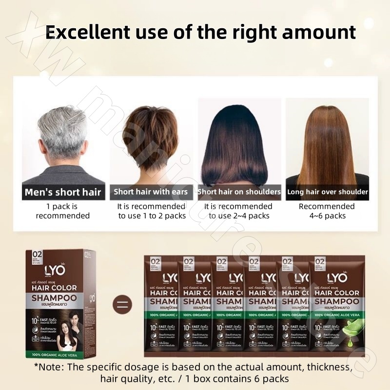 Thailand LYO Natural Plant Was - Hair Care Thailand ulasan dan harga