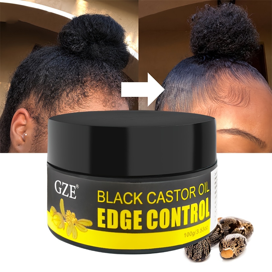 GZE African Black Castor Extra - Edge Control Gel ulasan dan harga