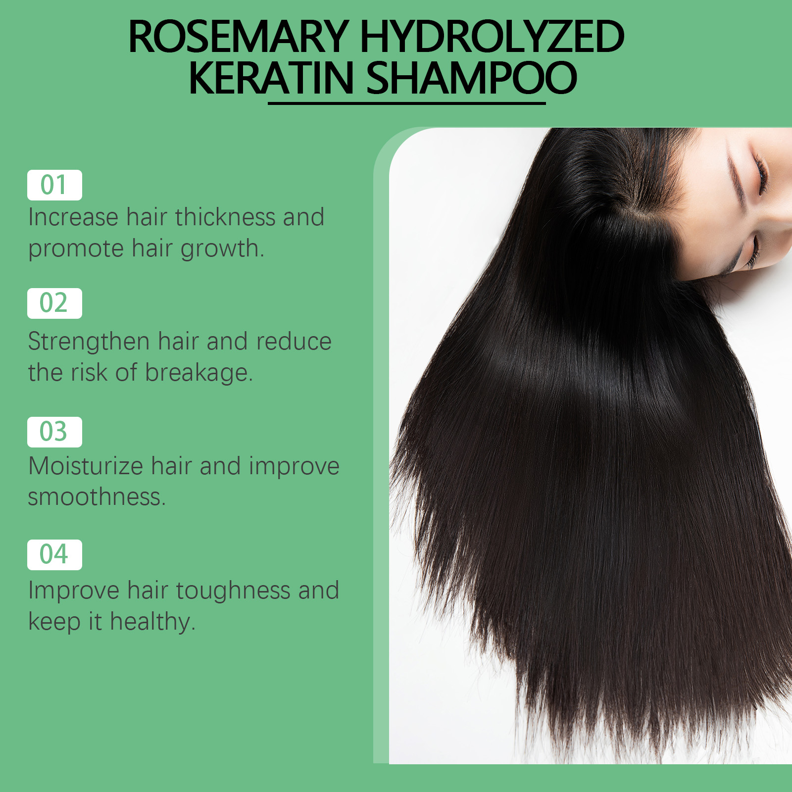 Hoegoa Rosemary Hair Shampoo V - Rosemary Hair Oil ulasan dan harga