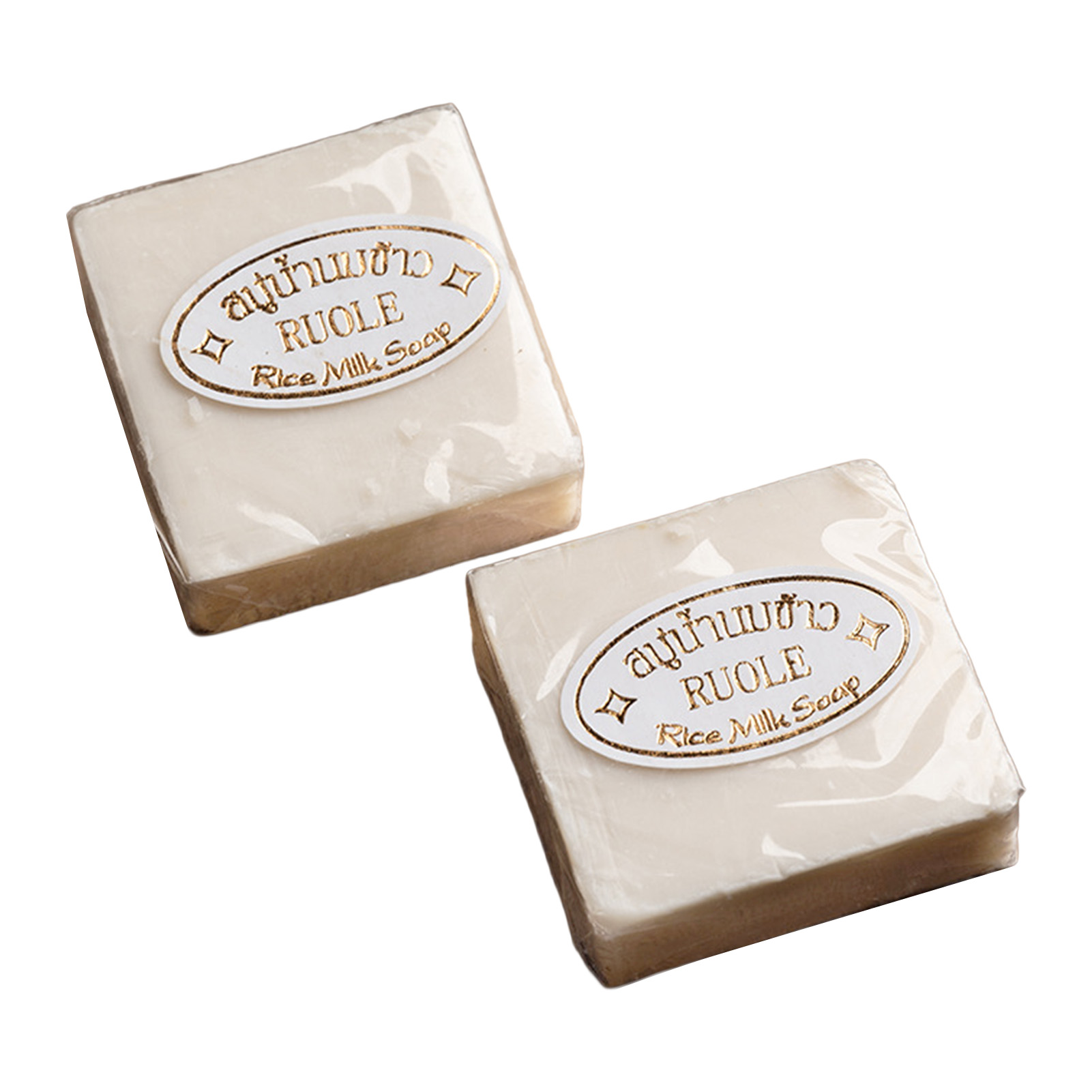1/2pcs Thailand Rice Milk Soap - Hair Care Thailand ulasan dan harga