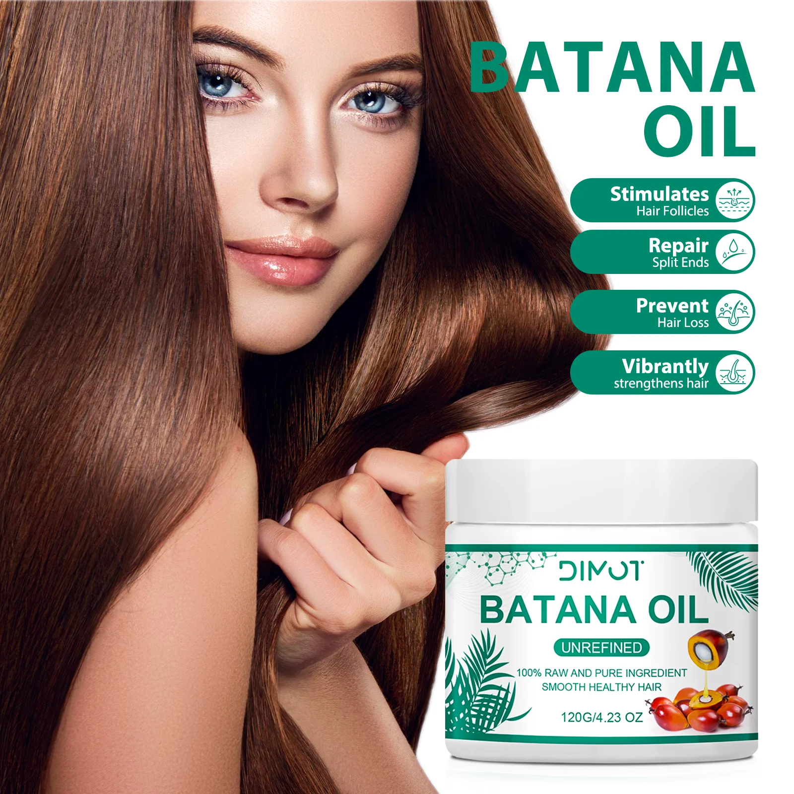 Hair Mask Batana Oil Hair Grow - Hair Care Natural Products ulasan dan harga