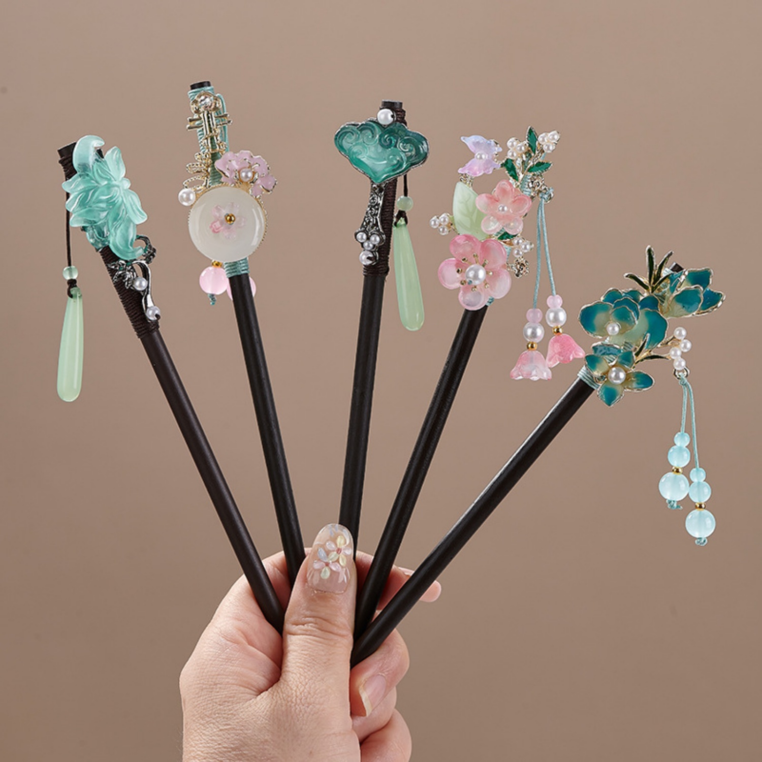 Vintage Flower Hairpin For Wom - Hair Care Ingredients ulasan dan harga
