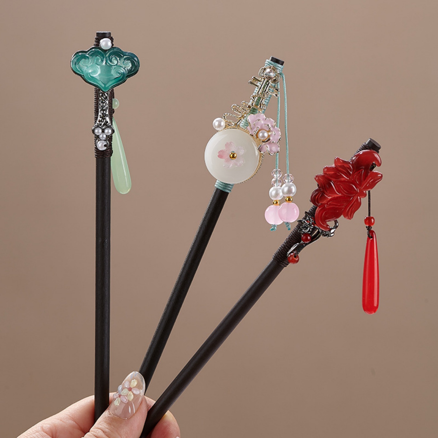 Vintage Flower Hairpin For Wom - Hair Care Ingredients ulasan dan harga