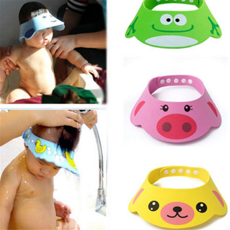 Adjustable Baby Shower Hat Tod - Hair Care For Baby ulasan dan harga