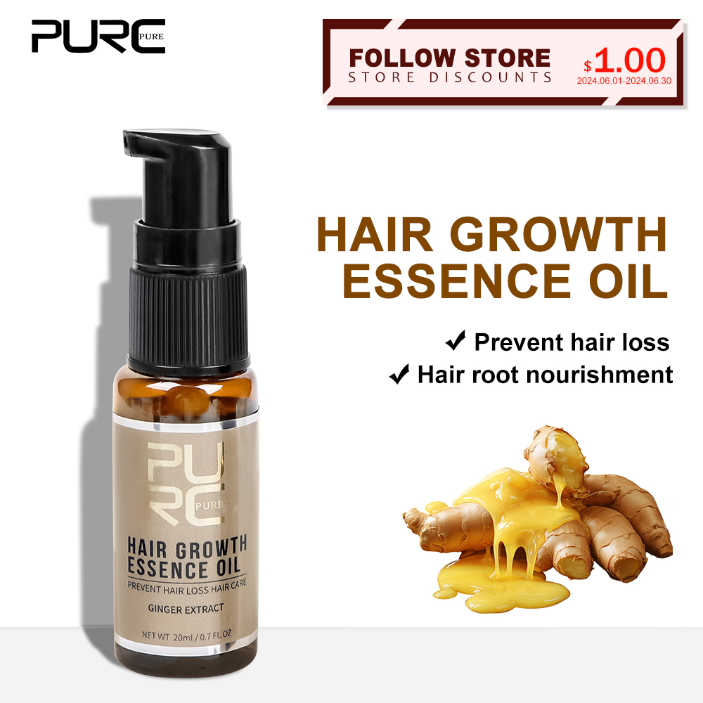 PURC Hair Growth Oil Ginger &  - Hair Care Ginseng ulasan dan harga
