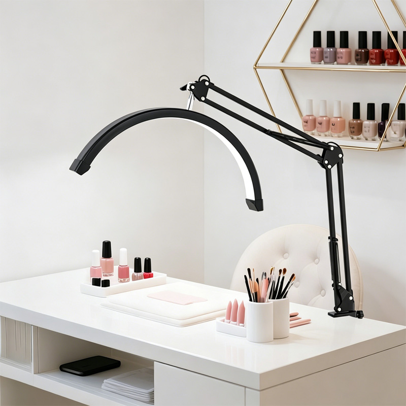 Clamp-on Fill Light Adjustable - Hair Care In Salon ulasan dan harga