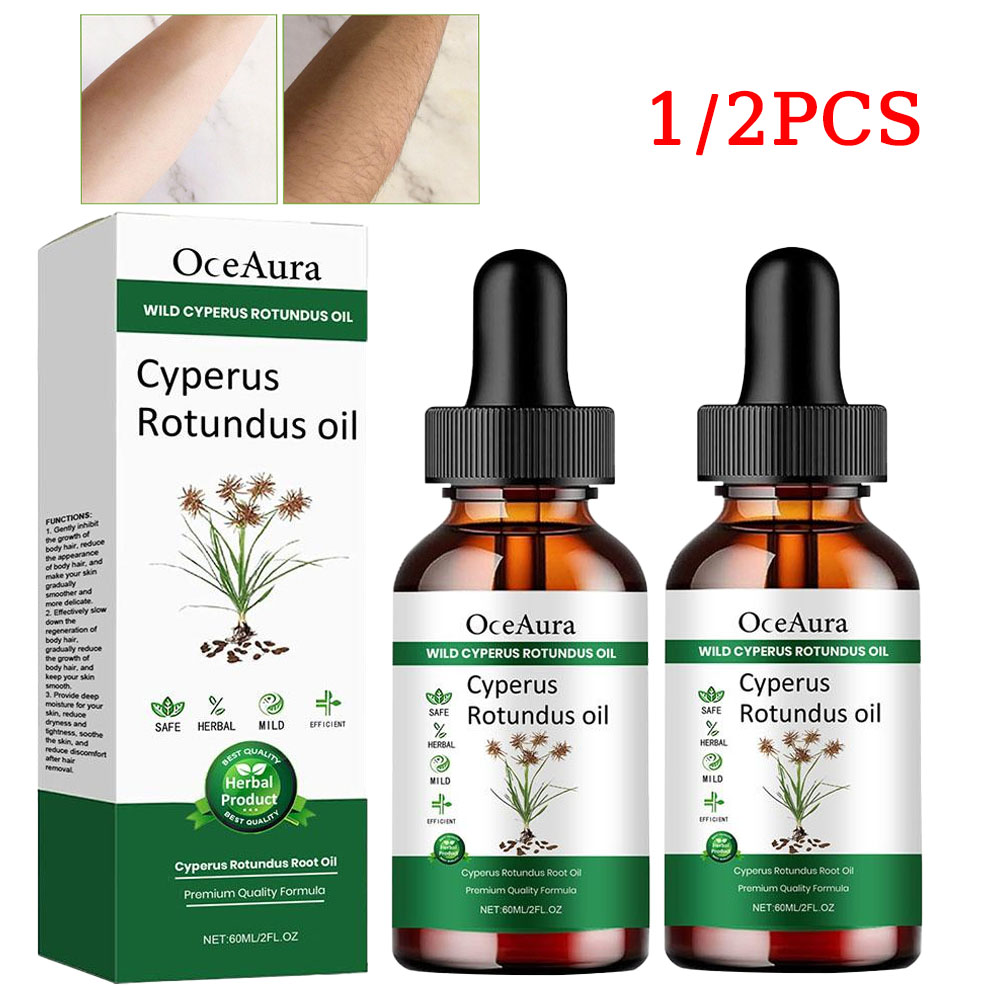 1/2pcs Natural Cyperus Rotundu - Hair Care Oil Serum ulasan dan harga