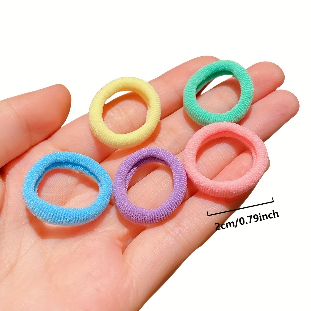 300/600 pure color hair tie ru - Hair Care For Baby ulasan dan harga