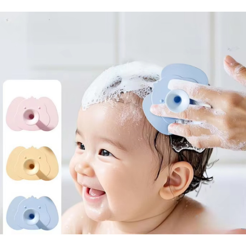 Baby Silicone Shampoo Brush Ha - Hair Care For Baby ulasan dan harga