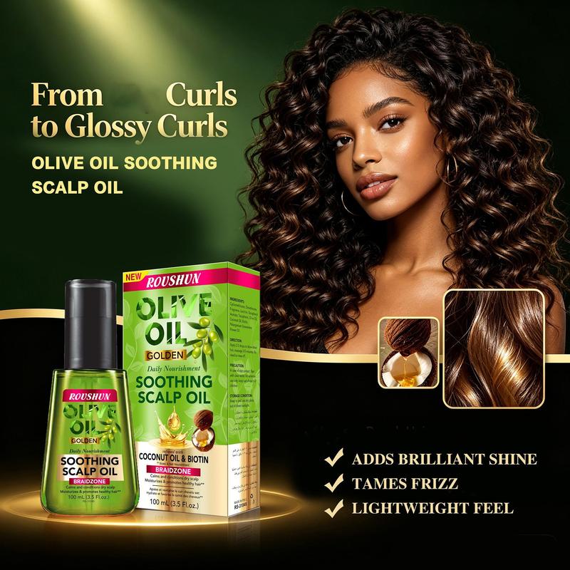 100ml Olive Oil Scalp Oil Smoo - Hair Care Fragrance Essential Oil ulasan dan harga