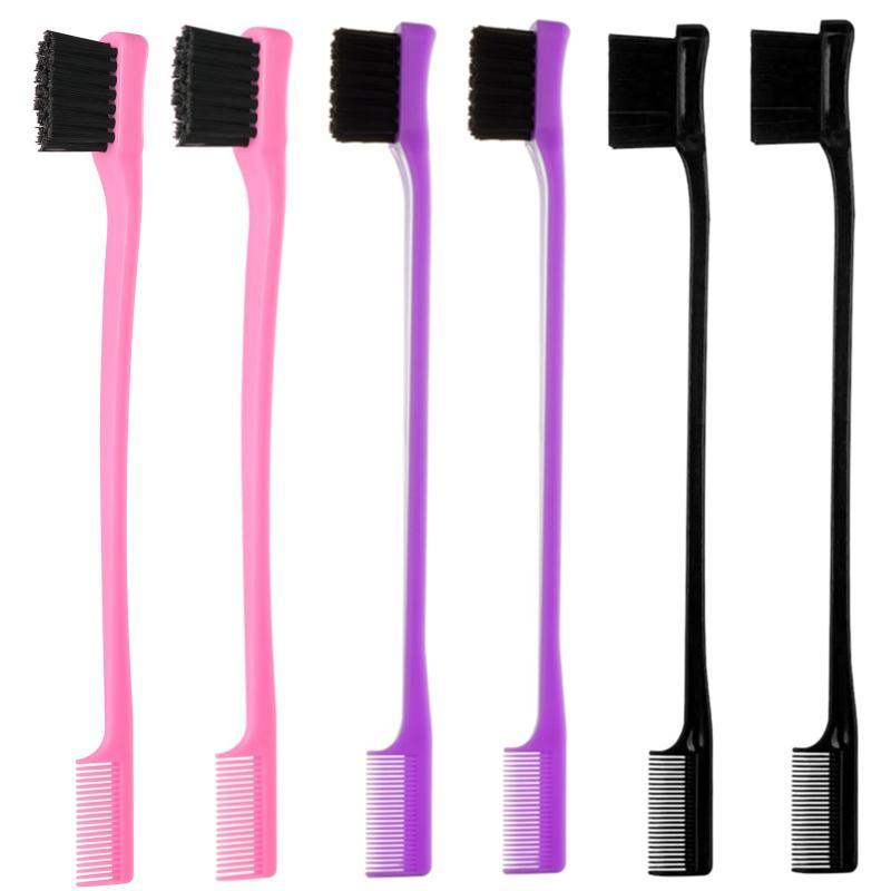 10PCS Double Sided Hair Edge C - Hair Care Tools ulasan dan harga