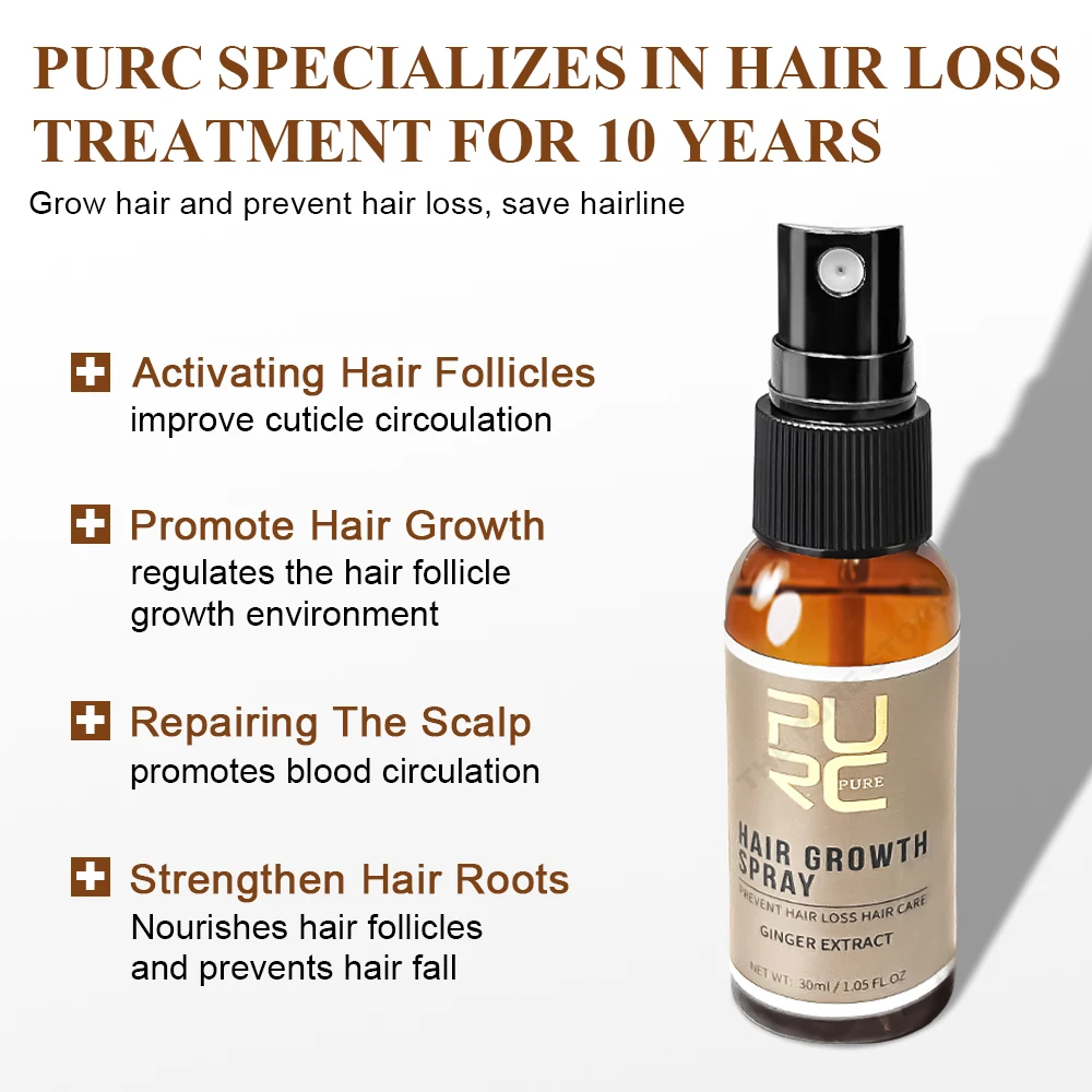 PURC Ginger Hair Spray Root St - Hair Care Hair Serum ulasan dan harga