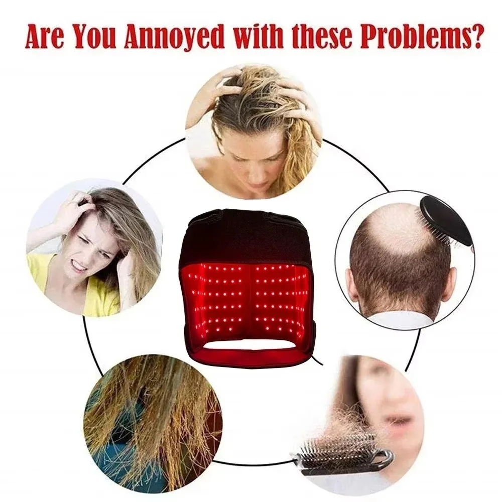 LED Red Light Therapy Hat For  - Hair Care Routine ulasan dan harga