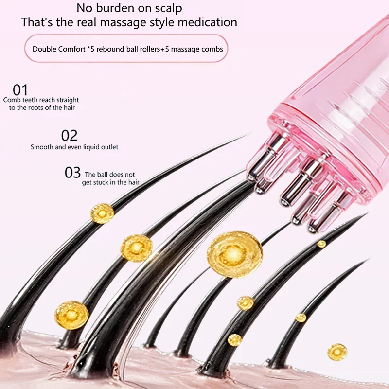 6ML Scalp Applicator Liquid Co - Hair Care Oil Serum ulasan dan harga