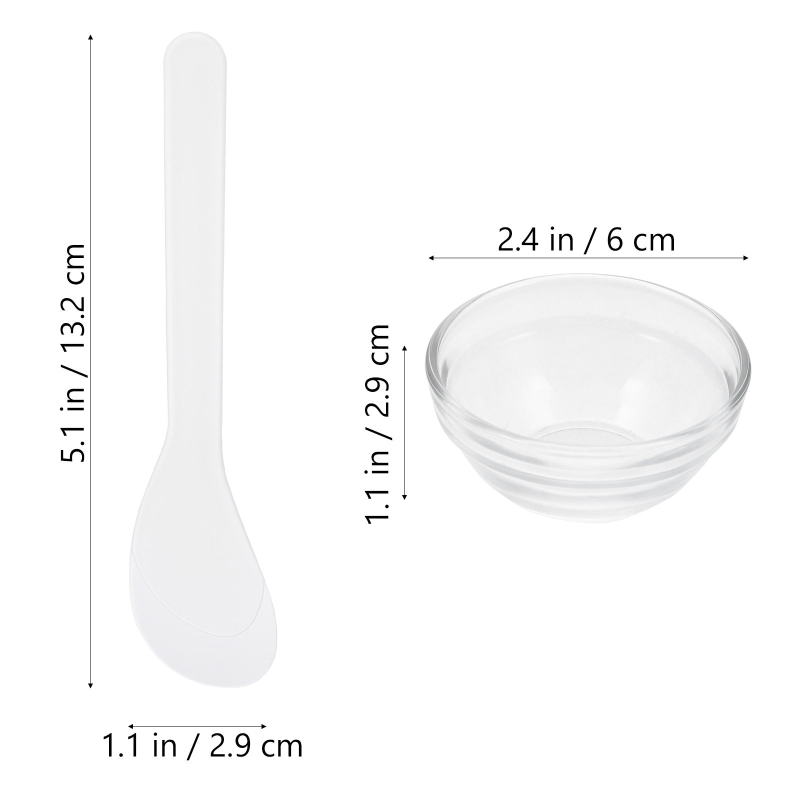 1Set Essential Oil Bowl Glass  - Hair Care Tools ulasan dan harga