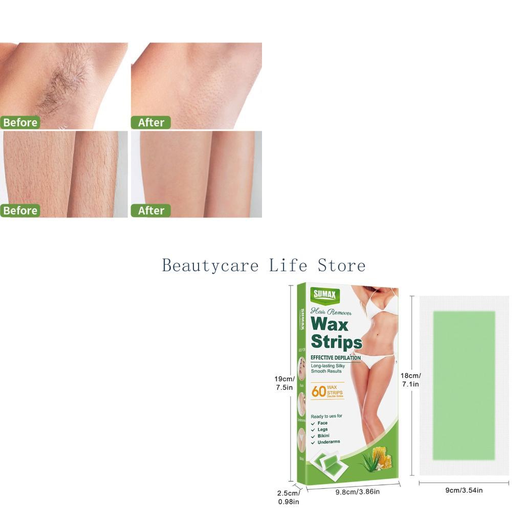 652C Wax Strips for Face Legs  - Hair Care Routine ulasan dan harga