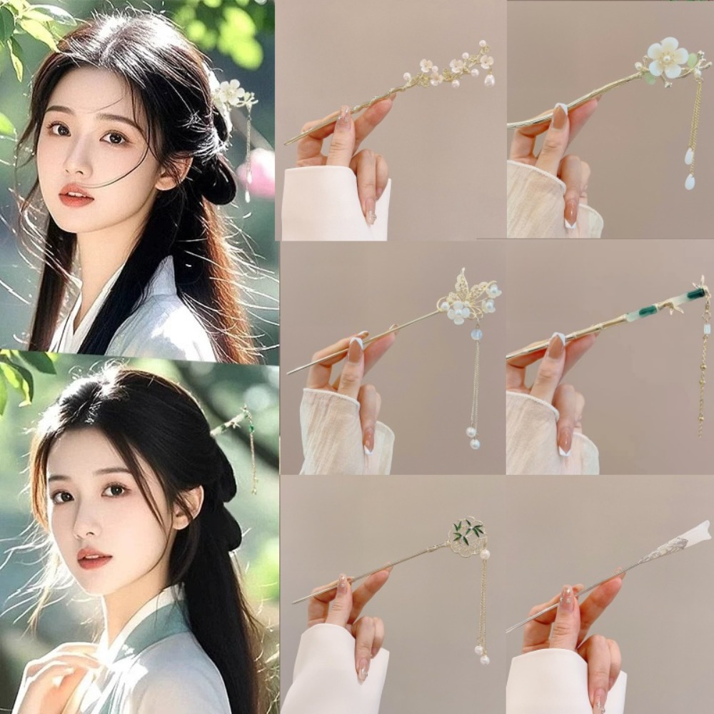 1/6pcs Elegant Chinese Style T - Hair Care Ingredients ulasan dan harga