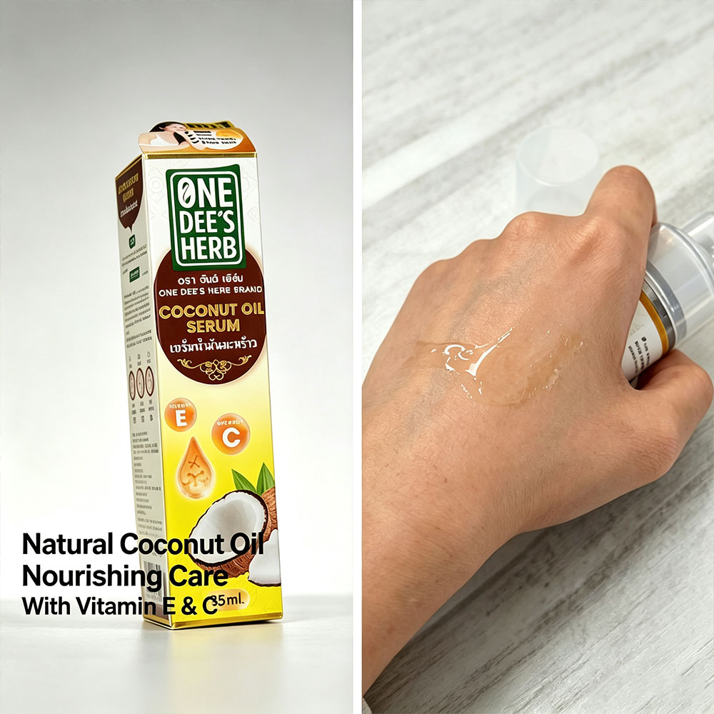 Thailand One Dee's Herb Coconu - Hair Care Thailand ulasan dan harga
