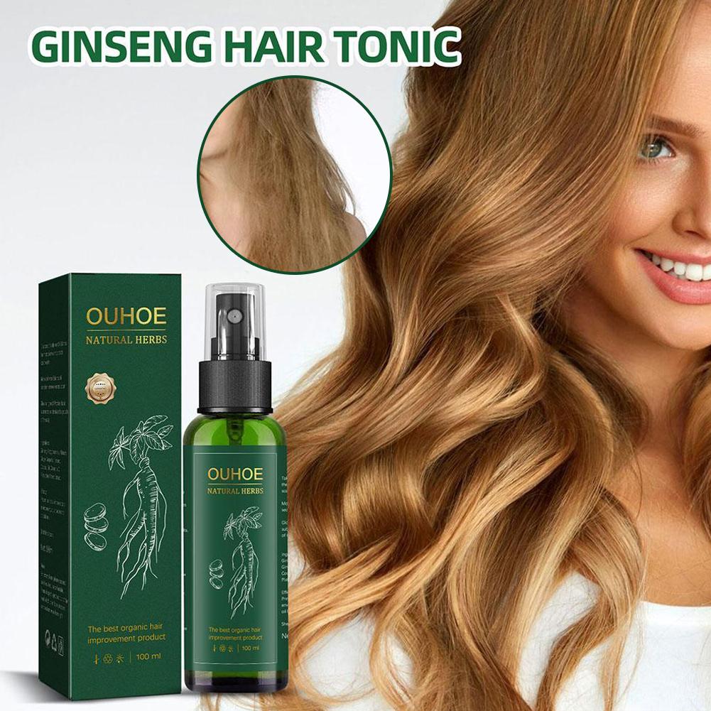 1/2/3pcs Ginseng Hair Serum Fo - Hair Care Ginseng ulasan dan harga