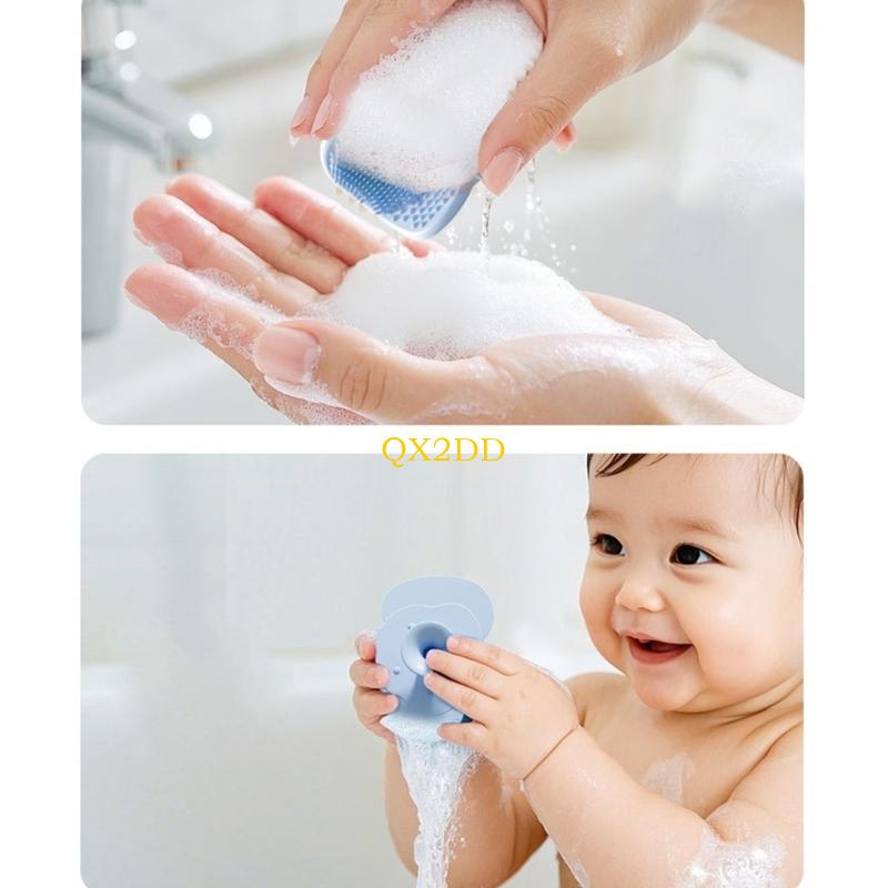 QX2D Baby Silicone Shampoo Bru - Hair Care For Baby ulasan dan harga