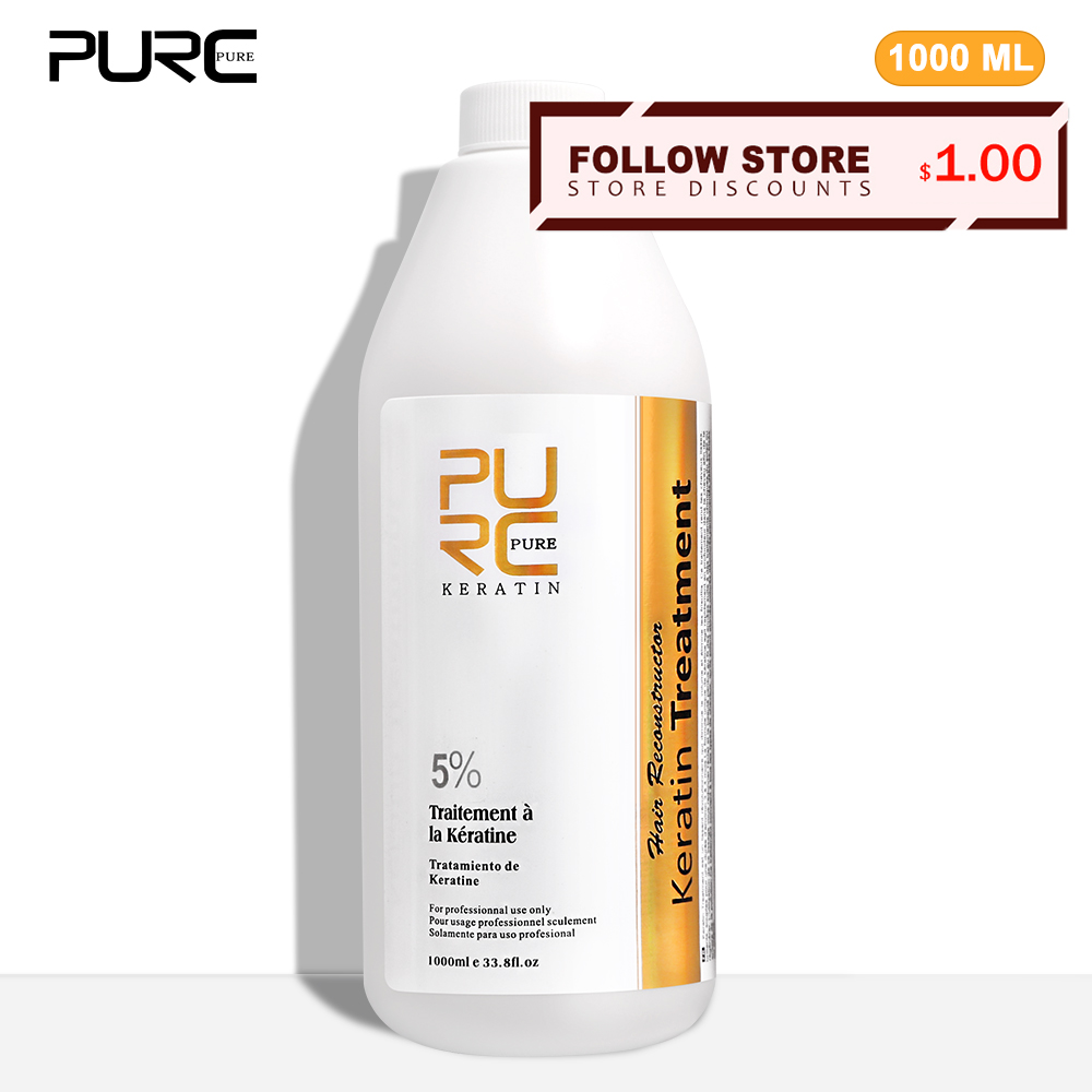 PURC 5% Keratin Smoothing Trea - Hair Care In Salon ulasan dan harga