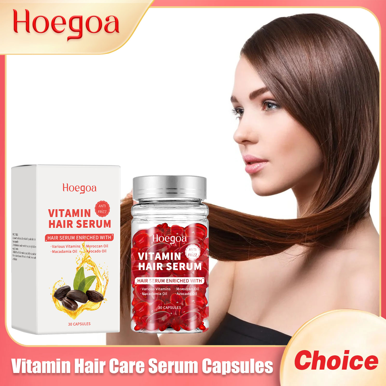 Vitamin Hair Care Serum Capsul - Hair Care Hair Serum ulasan dan harga