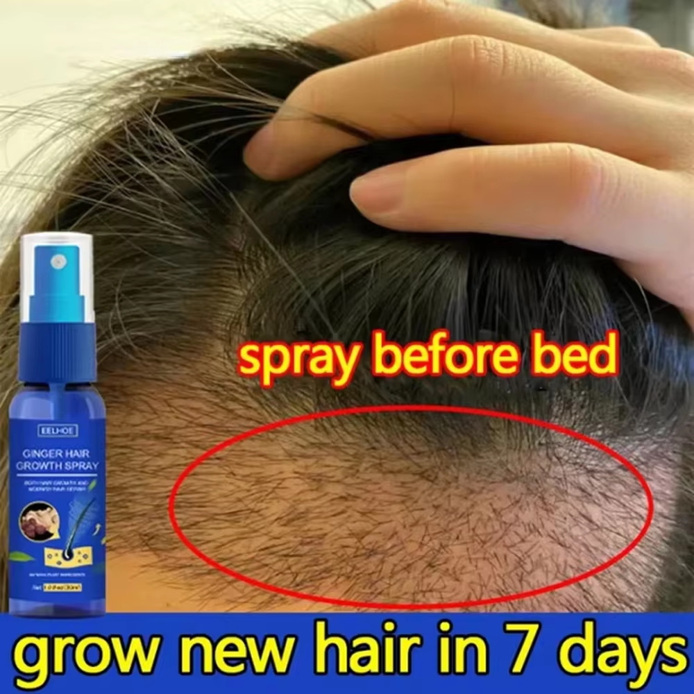Fast Ginger Hair Growth Spray  - Hair Care Natural Products ulasan dan harga