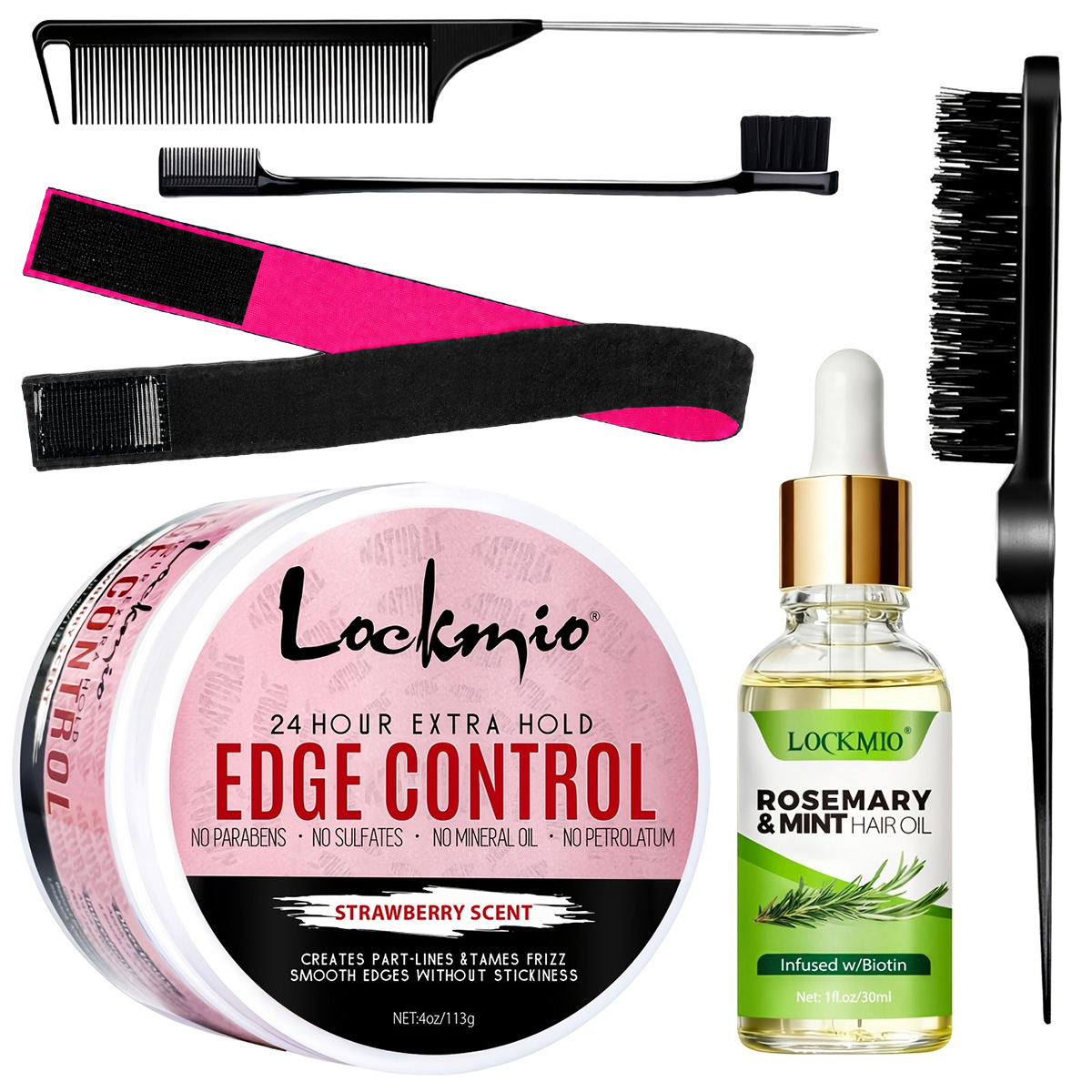 Edge Control Gel,Rosemary & Mi - Edge Control Gel ulasan dan harga