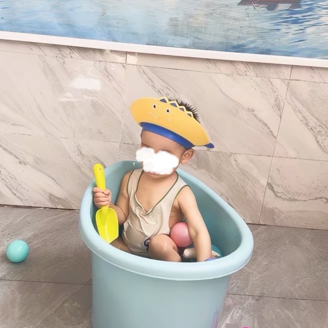 Baby Silicone Hair Wash Cap Wa - Hair Care For Baby ulasan dan harga