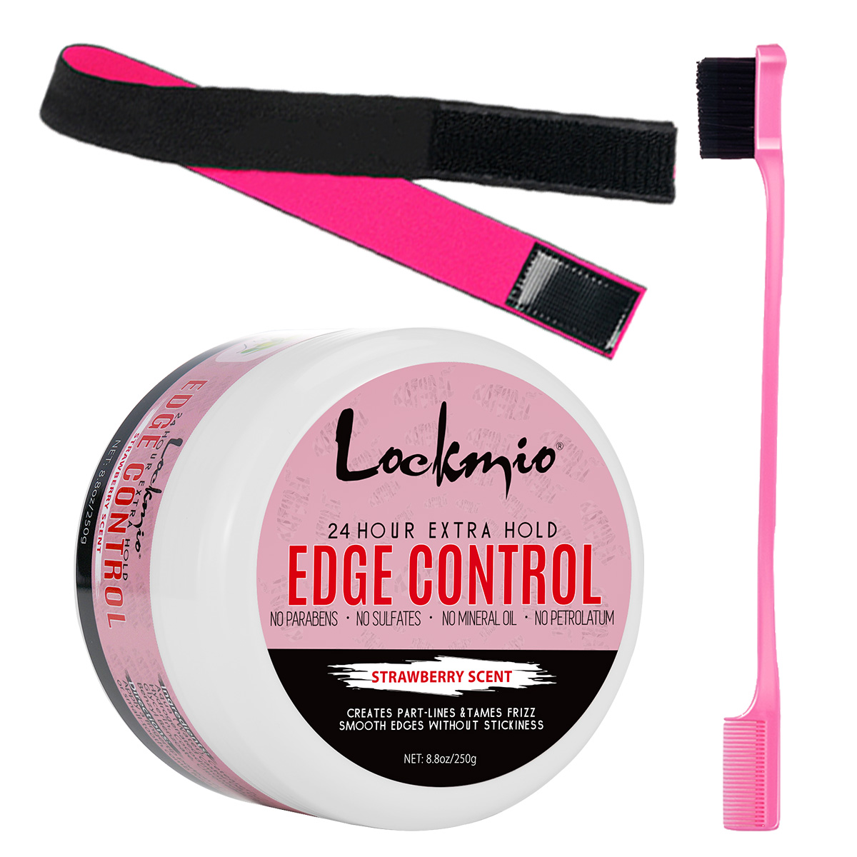LOCKMIO 250g Edge Control Wax, - Edge Control Gel ulasan dan harga